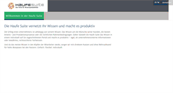 Desktop Screenshot of demo.haufe-suite.de